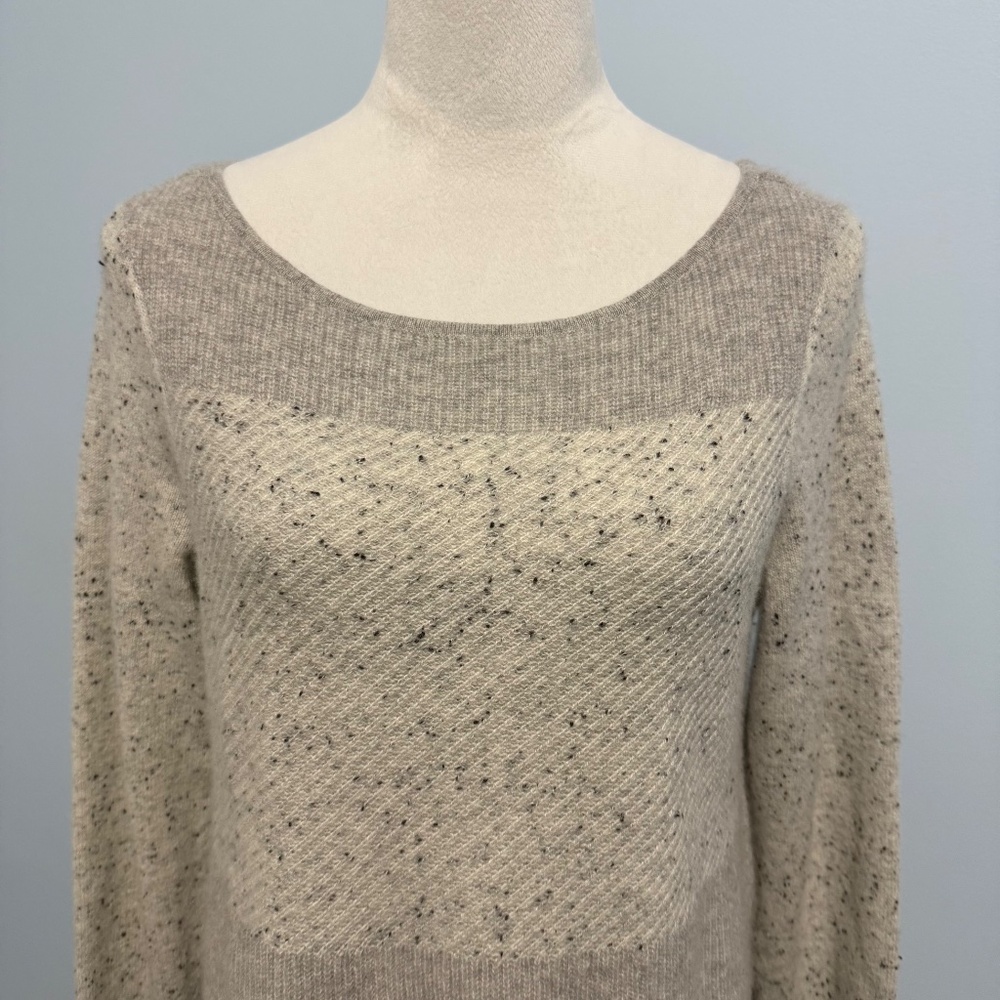 Charter Club Women’s 100% Cashmere Color Block Sweater‎ Size S - Picture 2 of 8